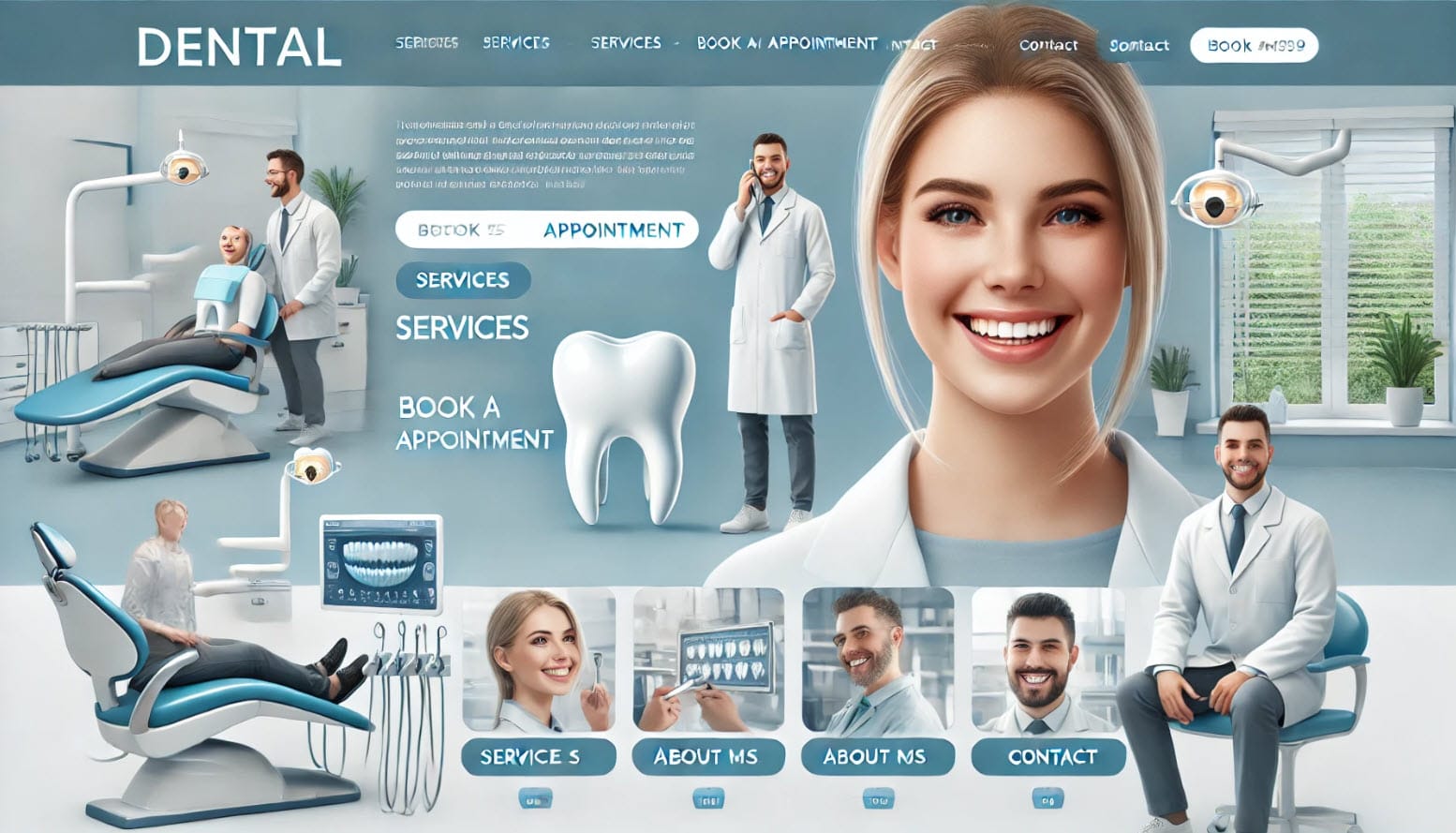 Dental Website Design Inspiration Dubai